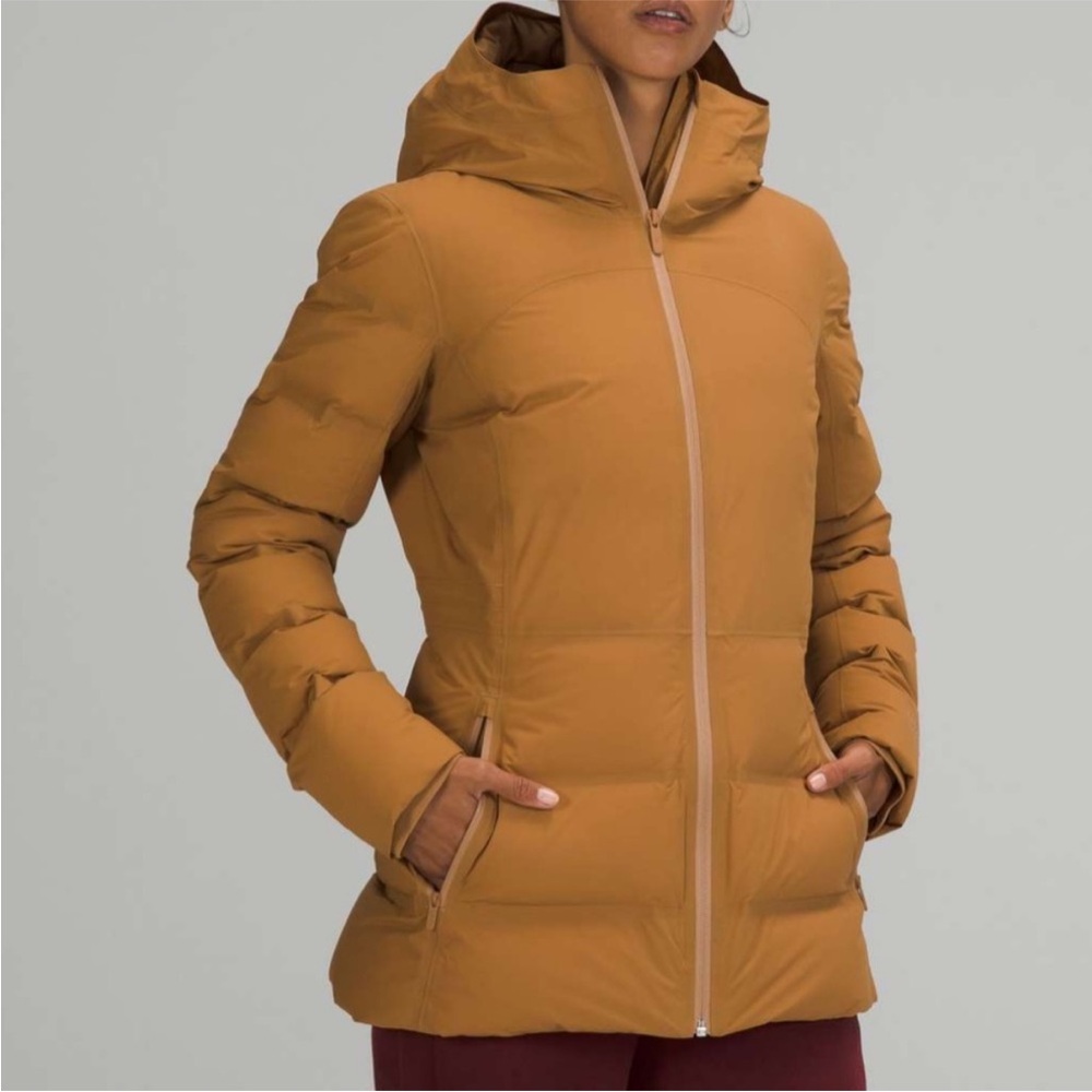 Lululemon Athletica Brown Puffer Jacket